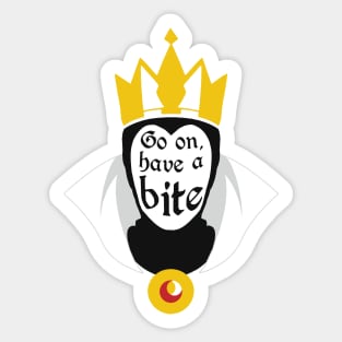 Evil Queen - Villains Quotes Sticker